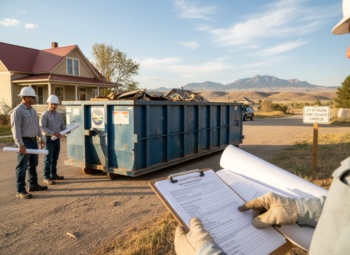 Permit Requirements for Roll Off Dumpster Service in Helena