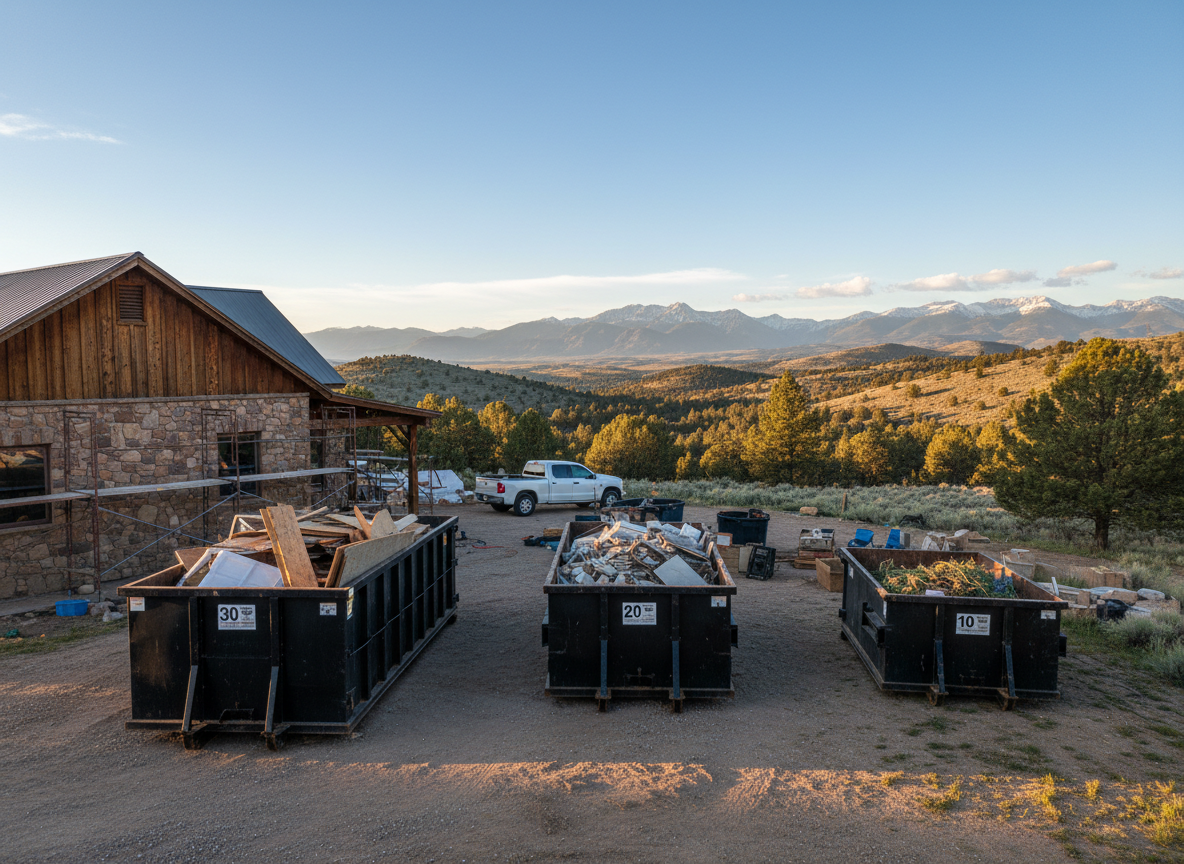 Roll Off Dumpster Sizing for Home Renovations in Southwest Montana